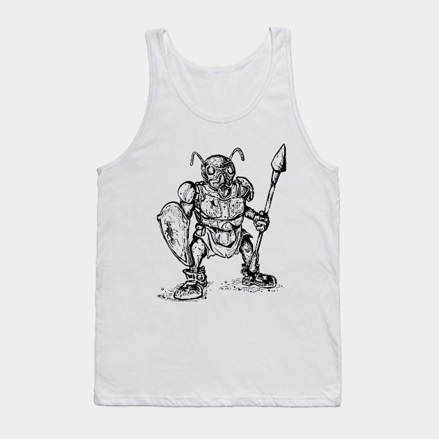 Mutant wearing his armor Tank Top by emalandia